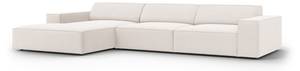 Ecksofa JODIE 4 Sitzplätze Beige