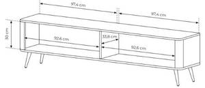 TV-Schrank Katine 200 Schwarz