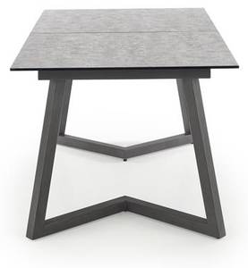 Table à manger Tiziano Anthracite - Gris - 210 x 90 cm