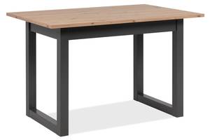 Esstisch 2737 Braun - Grau - Holzwerkstoff - Kunststoff - 120 x 75 x 80 cm