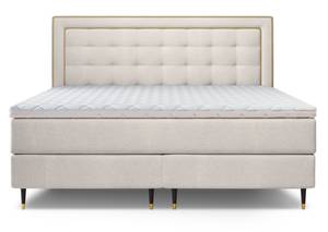 Boxspringbett Adore Bonellfederkern Beige - Breite: 160 cm