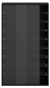 Vitrinenschrank JUNZSV-07B_ZWART_A Schwarz
