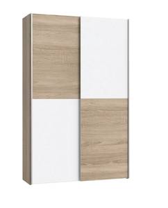 Kleiderschrank  Zumba Weiß - Holzwerkstoff - 120 x 191 x 42 cm