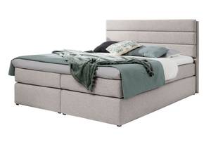 Boxspringbett REVLIE Beige - Breite: 129 cm