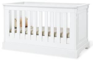 Chambre bébé Emilia, l 2 éléments - Blanc