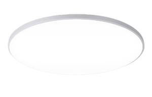 LED-Deckenleuchte Kreis AK Weiß - Kunststoff - 27 x 5 x 27 cm