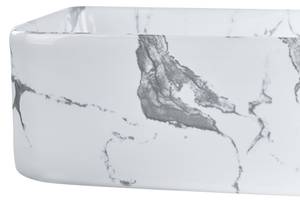 Lavabo IPALA Blanc - Céramique - 62 x 11 x 35 cm