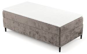 Boxspringbett Currey Braun - Breite: 100 cm - H3