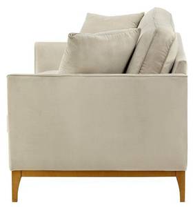 Dreisitzer-Sofa Linara Creme