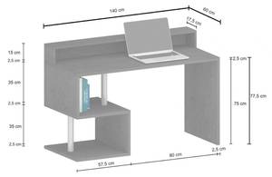 Bureau Dcaldirol Blanc