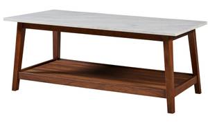 Table basse de salon en bois moderne Marron - Bois massif - 51 x 44 x 107 cm