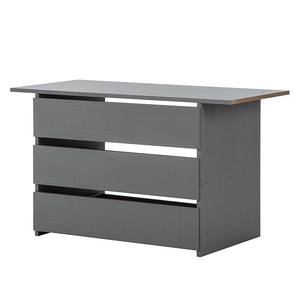 Inserto cassettiera da 100 cm Grigio - Legno/Effetto - 96 x 54 x 43 cm