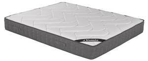 Matelas et sommier tapissier BABYLONE Blanc - Bois manufacturé