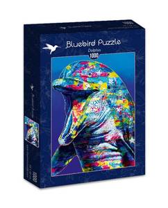 Puzzle Delphin 1000 Teile Papier - 27 x 6 x 40 cm