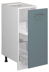 Meuble de cuisine R-Line 41159 Bleu-gris - Blanc