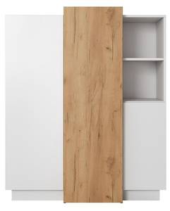 Highboard FRANCOLI Weiß - Holzwerkstoff - 45 x 133 x 110 cm