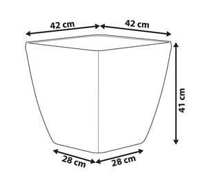 Outdoor Blumentopf ASTRAS Durchmesser: 42 cm - 1er Set