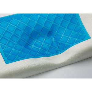 Cool Pillow - kühlendes Kissen Weiß - Textil - 50 x 9 x 30 cm