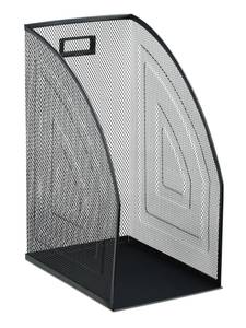 Porte-revues métal maille Noir - Métal - 16 x 32 x 25 cm