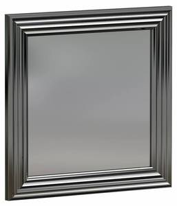 Spiegel Dmaros Silber - Holzwerkstoff - 3 x 40 x 40 cm