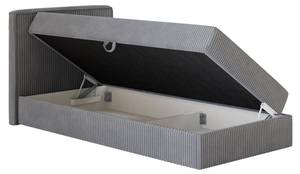 Boxspringbett MITTO CONTI Grau - Breite: 120 cm - H3