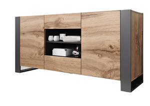 Buffet WILLOW Marron - Bois massif - 164 x 80 x 44 cm