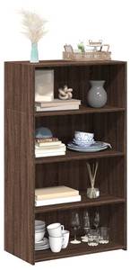 Highboard DE7318 Braun - Holzwerkstoff - 41 x 124 x 70 cm