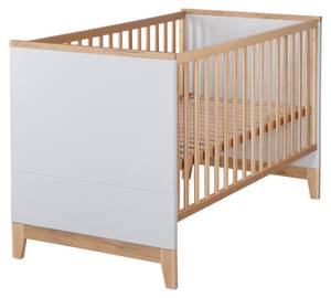 Set de chambre bébé Caro II 3 pcs Gris - Bois manufacturé