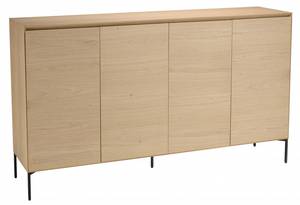 Buffet MAXENDRE Beige - Holz teilmassiv - 45 x 108 x 186 cm