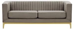 Dreisitzer-Sofa Slender Wood Braun