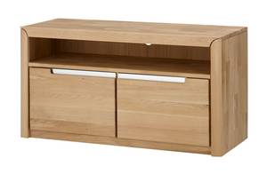 Wohnzimmer Pisa 50 (5-teilig) mit LED Braun - Massivholz - Holzart/Dekor - 420 x 198 x 46 cm