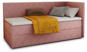 Boxspringbett Flame Pink - Breite: 109 cm