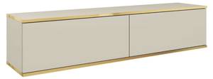 Tv-Lowboard ORIS Beige - Gold