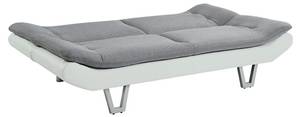 Canapé convertible UDARA Gris - Cuir synthétique - 103 x 87 x 190 cm