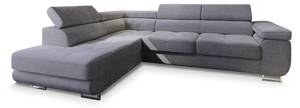 Ecksofa APIRO L-S Grau - Ecke davorstehend links