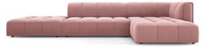 modulares Ecksofa SERENA 5 Sitzplätze Pink