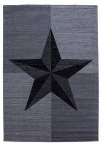 Tapis de couloir SAPUR 80x300 gris 80 x 300 cm