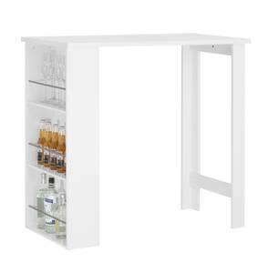 Table Haute Table de Bar FWT17-W Blanc