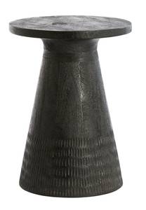 Table d'appoint PAXOS Noir - Bois massif - 37 x 50 x 37 cm