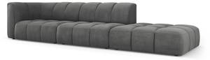 modulares Sofa SERENA 4 Sitzplätze Schiefergrau