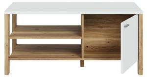 Wohnzimmer Samuel 32 (4-teilig) mit LED Grau - Holzwerkstoff - 300 x 154 x 60 cm