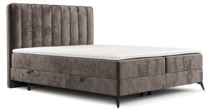 Boxspringbett Aggaz Braun - Breite: 120 cm