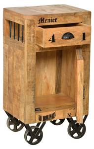 Kommode Rustic II Braun - Massivholz - Holzart/Dekor - 44 x 82 x 34 cm