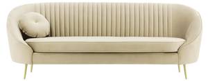 Dreisitzer-Sofa Kooper Creme