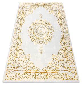 Tapis Core 6268 Cadre Ornemen Beige - Matière plastique - Textile - 160 x 1 x 220 cm