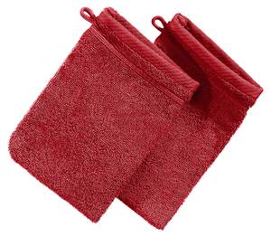 Waschhandschuh 2er-Pack 108617 Rot