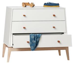 Commode Luna Blanc - Bois manufacturé - 103 x 86 x 52 cm