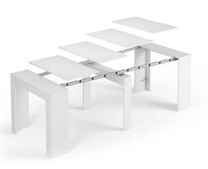 Ausziehbarer Tisch Diluna Weiß