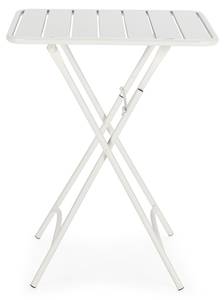 Table de jardin pliante Perla Blanc