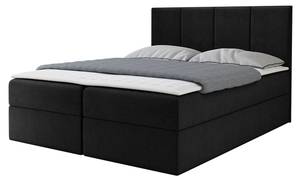 Boxspringbett Rebos Schwarz - Breite: 184 cm